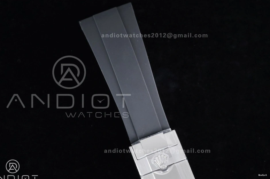 Gray Edition 126519 V2 Daytona on 1:1 VSF VS4131 Oysterflex (Weighted) Best Strap Dial Black 1124